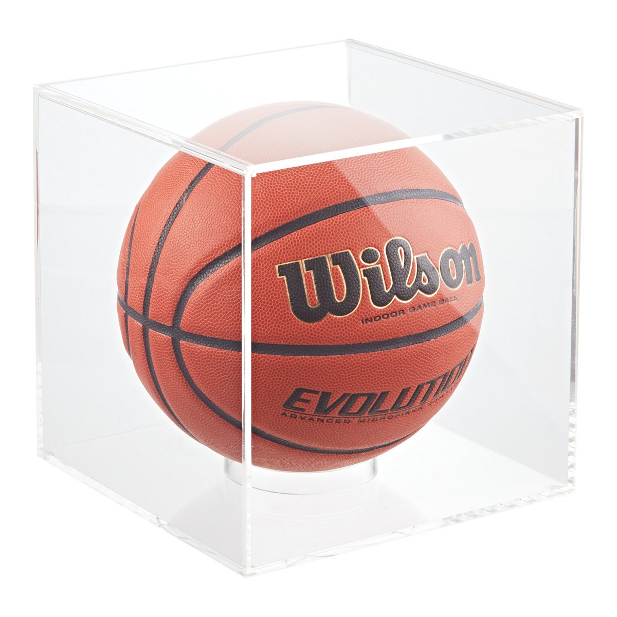 Acrylic Basketball Premium Display Cube The Container Store